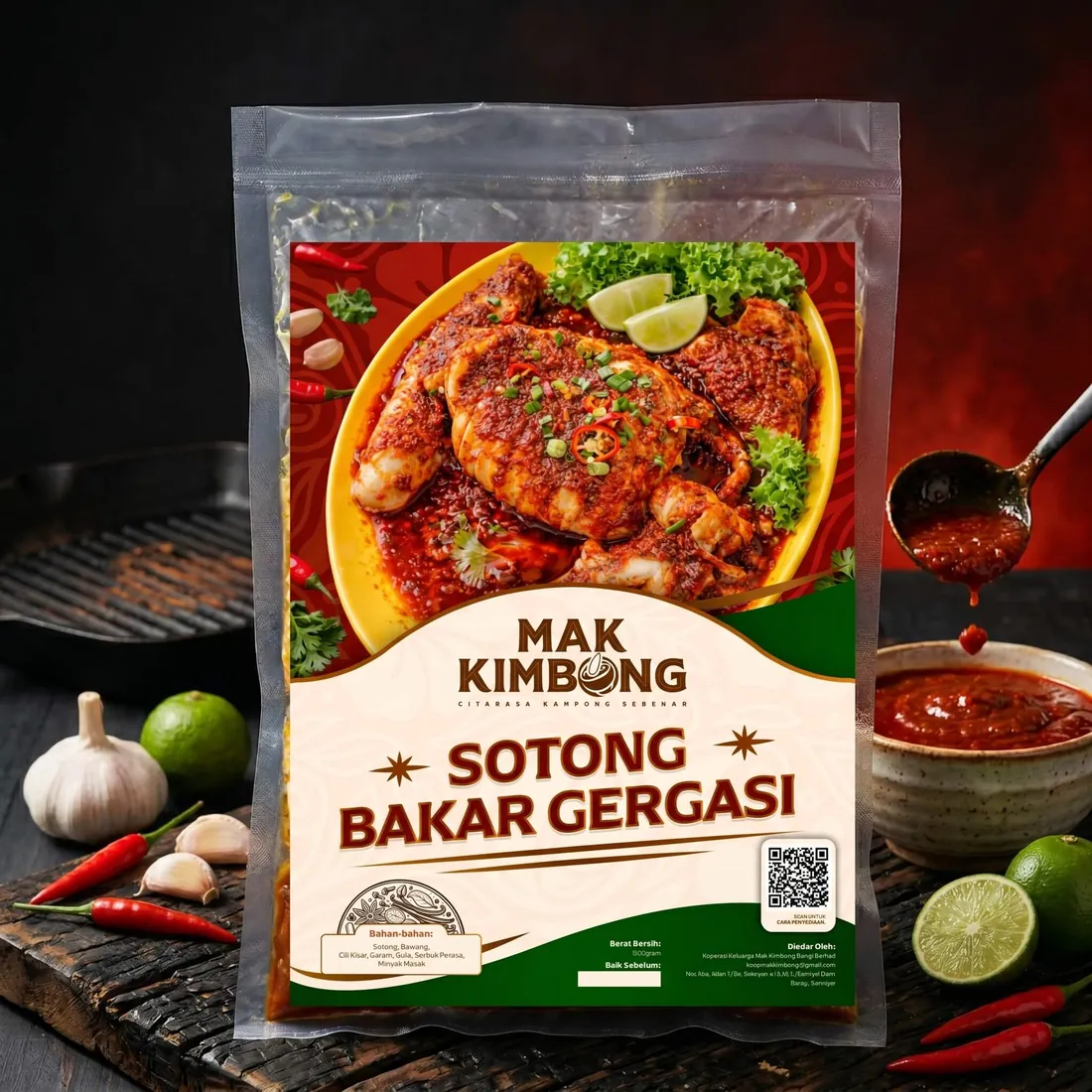 Pek Sotong Bakar Gergasi