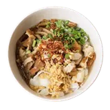 Semangkuk Mi Sup Perut, menu sarapan Restoran Mak Kimbong