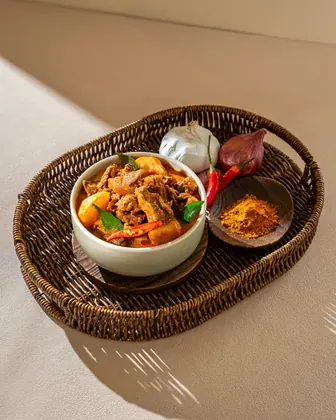 Kari daging dengan kentang